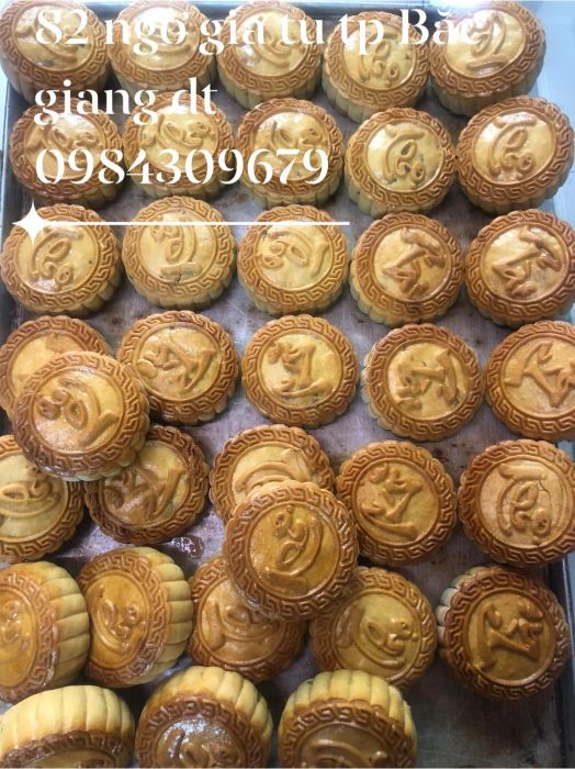 Hình ảnh bánh trung thu nghệ thuật tại Đài Bắc Bakery