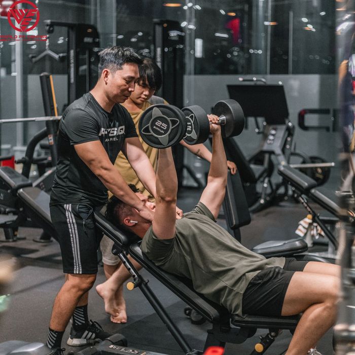 Không gian tập luyện tại World Fit Center