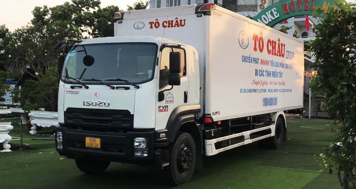 Hình ảnh đội xe vận tải hiện đại của Tô Châu