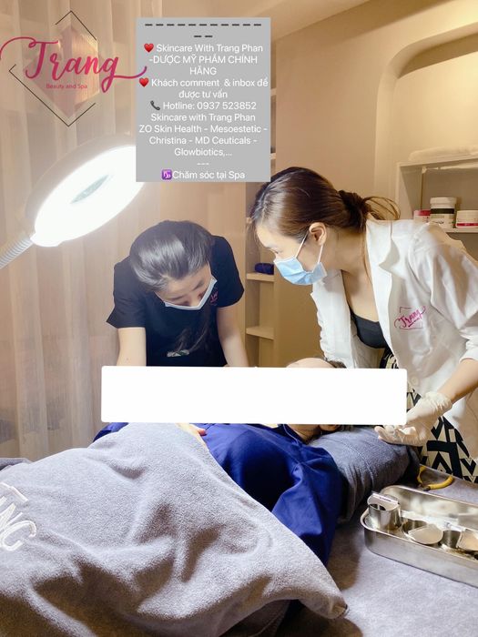 Không gian sang trọng và hiện đại tại TRANG Beauty & Spa
