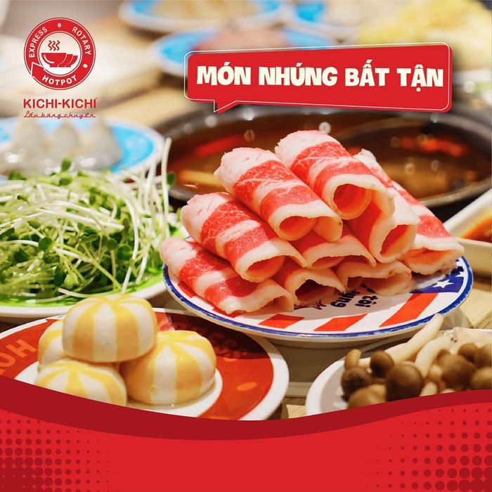 Kichi Kichi Võ Thị Sáu ảnh 1 - Bữa tiệc lẩu thịnh soạn với nguyên liệu cao cấp