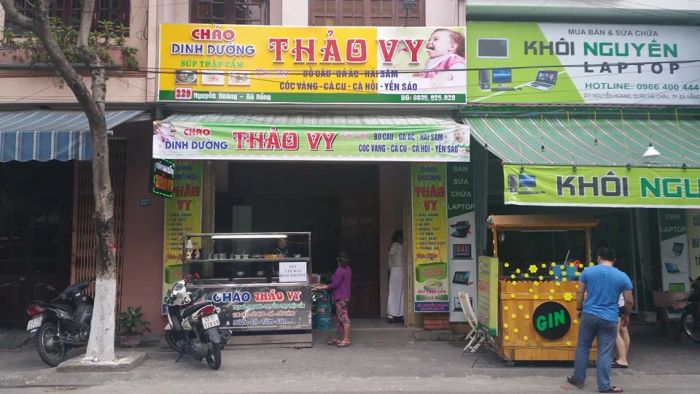 Không gian sang trọng và món cháo cao cấp tại Thảo Vy