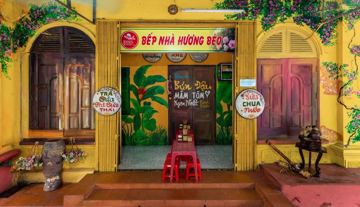 Những suất bún đậu mắm tôm hấp dẫn tại Bếp Nhà Hương Béo