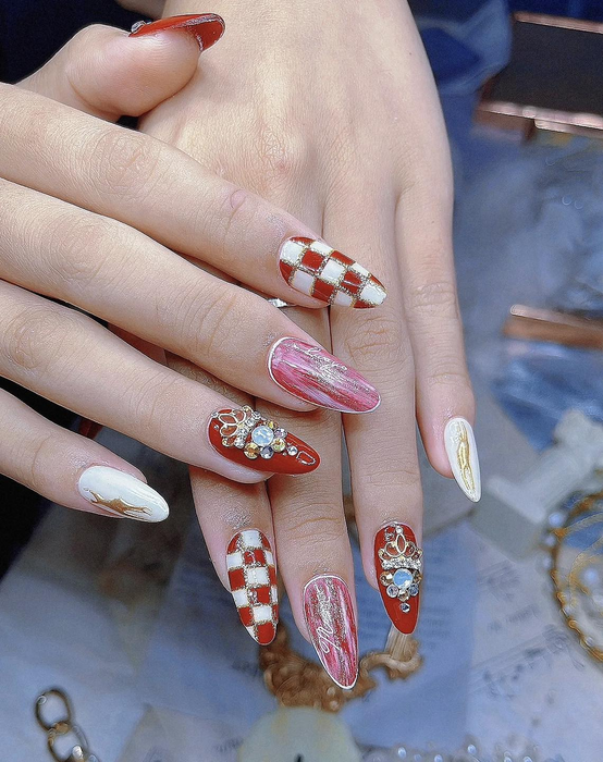 Green Nails - Mẫu móng đẹp 1