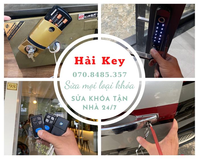 Hình ảnh minh họa dịch vụ sửa khóa chuyên nghiệp tại Hải Key
