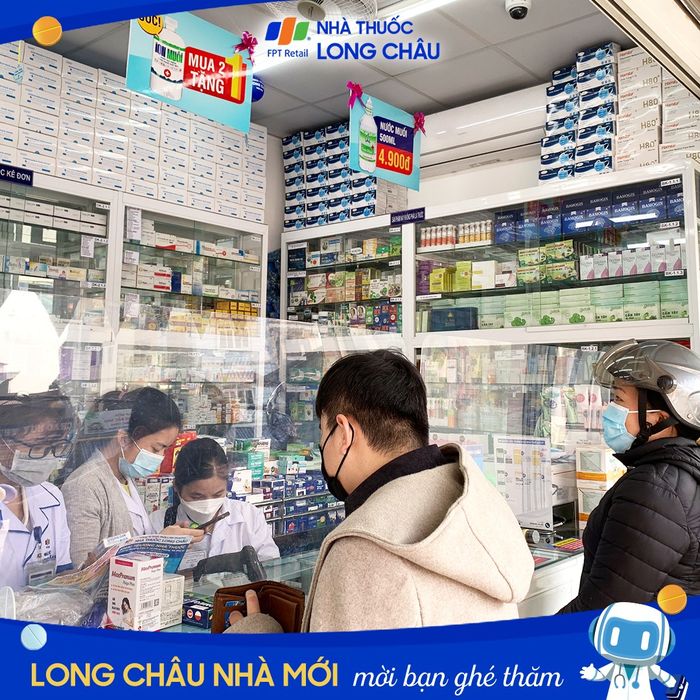 Không gian hiện đại tại Nhà Thuốc FPT Long Châu