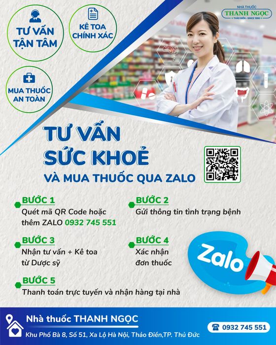 Không gian nhà thuốc Thanh Ngọc truyền thống