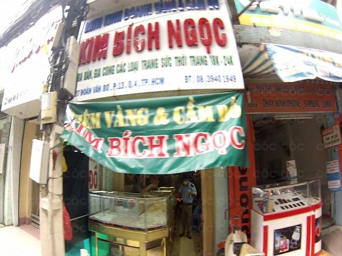 Không gian sang trọng tại Tiệm Vàng Kim Bích Ngọc