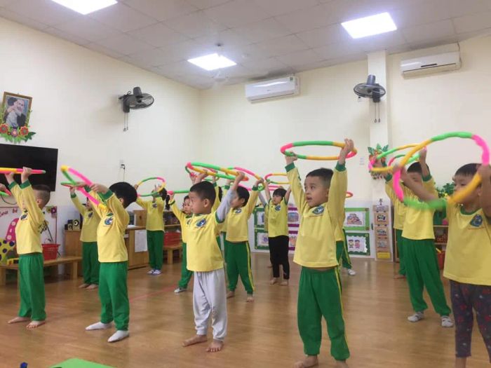 Hình ảnh đẹp về Trường Mầm non Dư Hàng Kênh 1