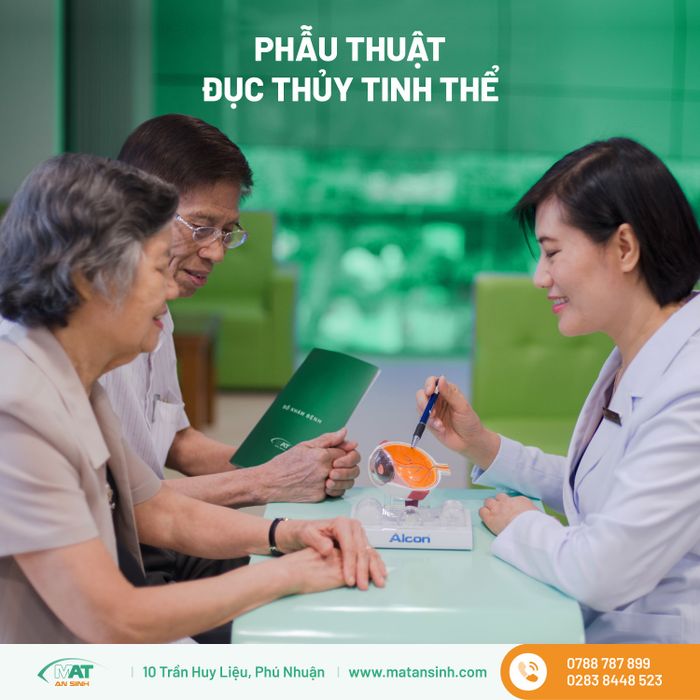 Trung tâm Mắt Kỹ thuật cao An Sinh - Hình ảnh minh họa quy trình khám chữa bệnh chuyên nghiệp, đạt chuẩn quốc tế.