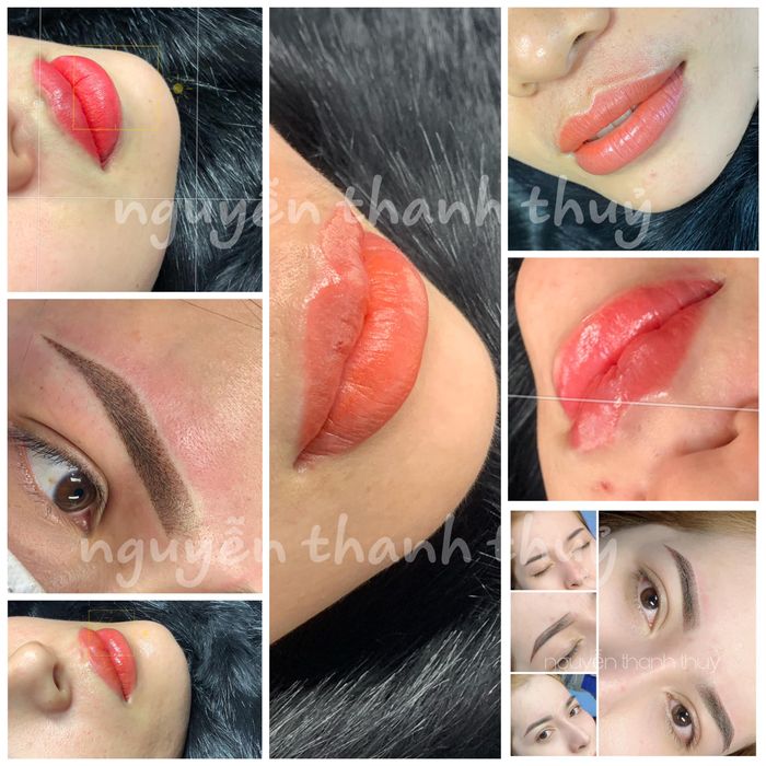 Hình ảnh ấn tượng về không gian đào tạo tại Thanh Thủy Beauty & Academy