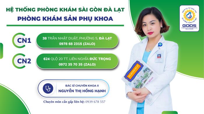 Không gian hiện đại tại Phòng Khám Sản Phụ Khoa Sài Gòn Đà Lạt