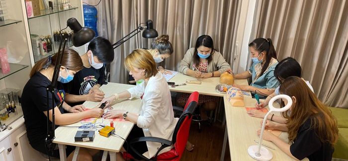 Không gian đào tạo hiện đại tại Phalê Beauty Academy - Nơi ươm mầm tài năng phun xăm