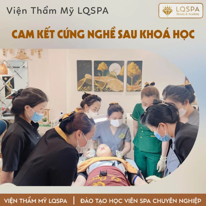 Hình ảnh thực tế về cơ sở vật chất hiện đại tại Viện Thẩm Mỹ LQ Spa