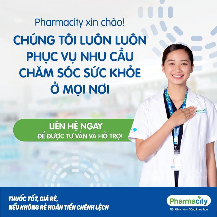 Không gian mua sắm hiện đại tại Pharmacity