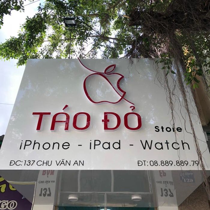 Hình ảnh không gian cửa hàng TÁO ĐỎ