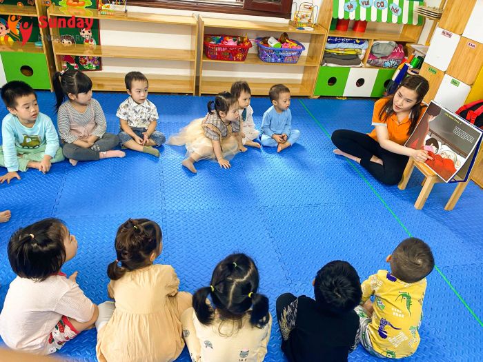 Không gian học tập đầy cảm hứng tại Sunday Kindergarten