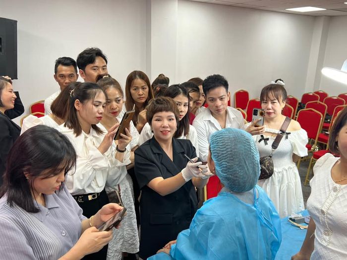 Không gian đào tạo chuyên nghiệp tại Thảo Nguyên Beauty Academy