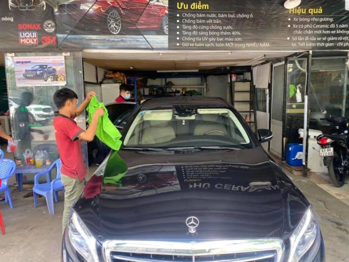 Saigon Car Spa - Bộ ảnh thực tế quy trình chăm sóc xe cao cấp