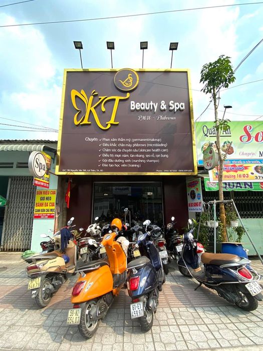 Không gian đào tạo chuẩn mực tại KT - Beauty & Spa