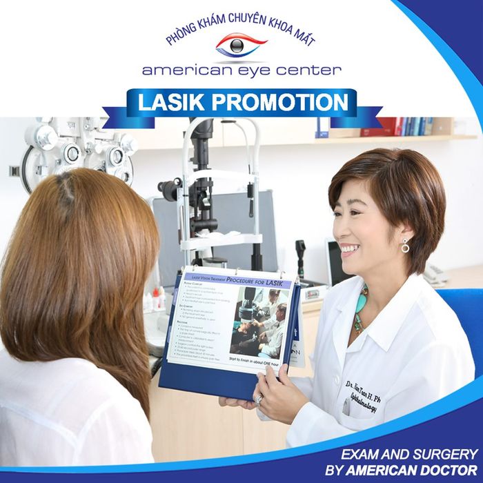 Hình ảnh Phòng Khám Mắt American Eye Center - Cơ sở vật chất đạt chuẩn quốc tế