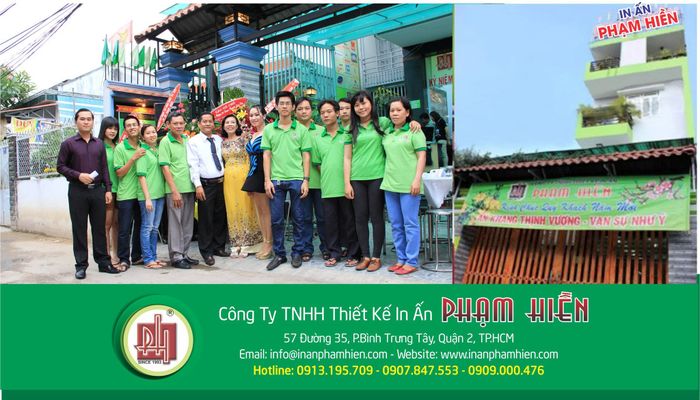 Không gian sản xuất hiện đại tại In Ấn Phạm Hiền