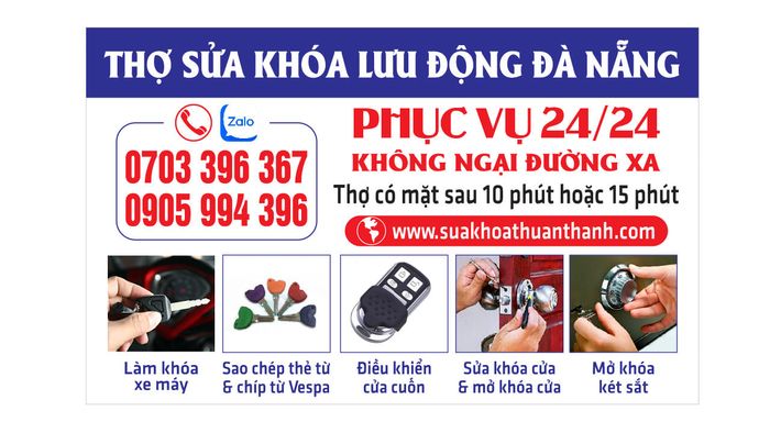 Hình ảnh minh họa dịch vụ sửa khóa chuyên nghiệp tại Thuận Thành