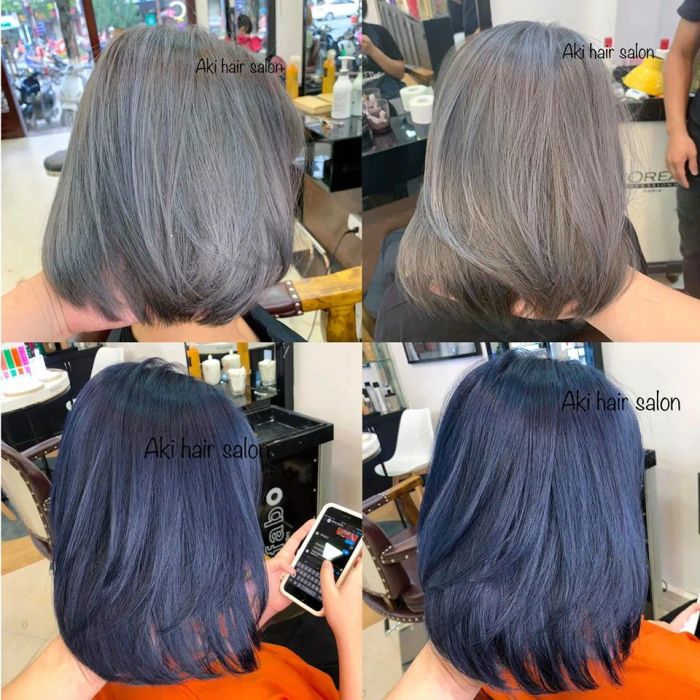 Ngắm nhìn những tác phẩm nghệ thuật tóc qua ảnh 2 tại Aki Hairdressing Salon