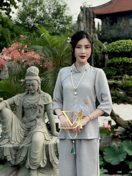 Không gian trưng bày trang nghiêm tại Pháp Phục Diệu Định