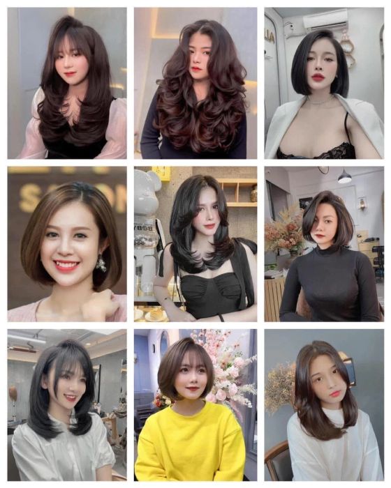 Không gian hiện đại và những kiểu tóc thời thượng tại Salon Tóc Hùng Mạnh