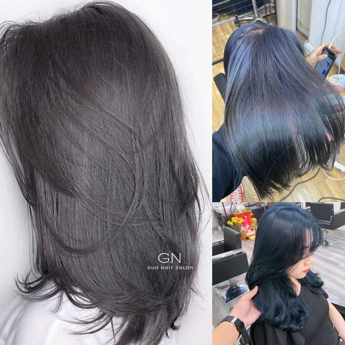 Hình ảnh dịch vụ chuyên nghiệp và các kiểu tóc thời thượng tại Gun Hair Salon