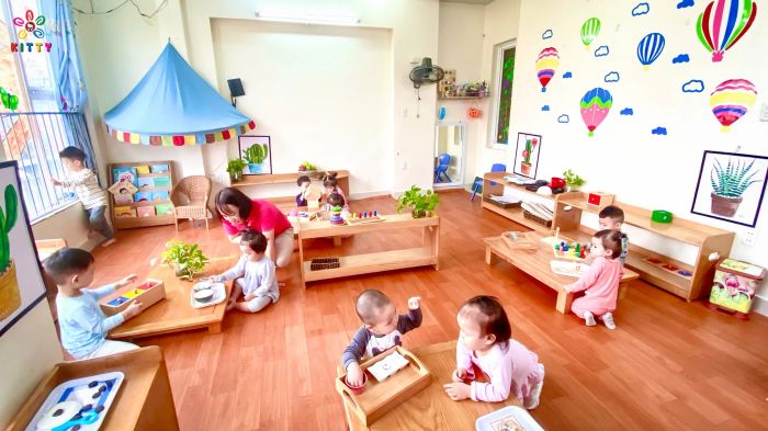 Hình ảnh 2 Trường Mầm Non Kitty Hải Phòng - Góc nhìn chân thực về môi trường học tập lý tưởng cho sự phát triển toàn diện của trẻ.