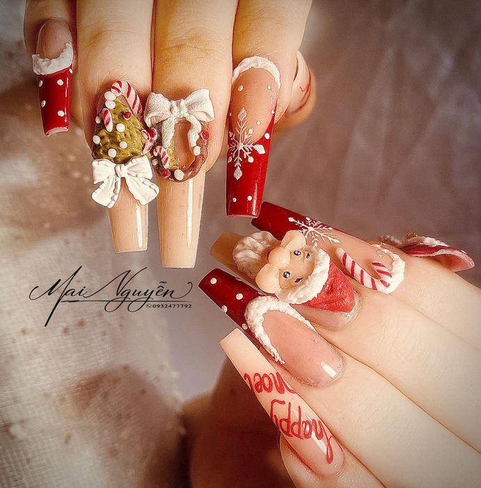 Nails Xuân - Mẫu móng độc đáo