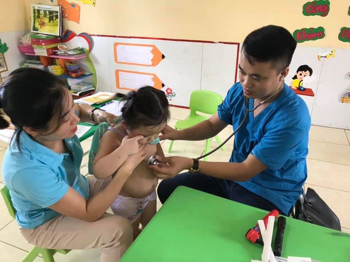 Không gian khám bệnh thân thiện tại Phòng khám Nhi khoa An Thịnh