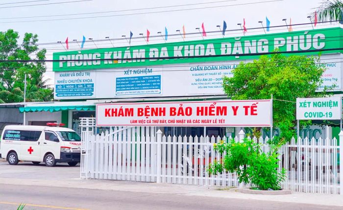 Hình ảnh thực tế về cơ sở vật chất hiện đại tại Phòng Khám Đa Khoa Đặng Phúc
