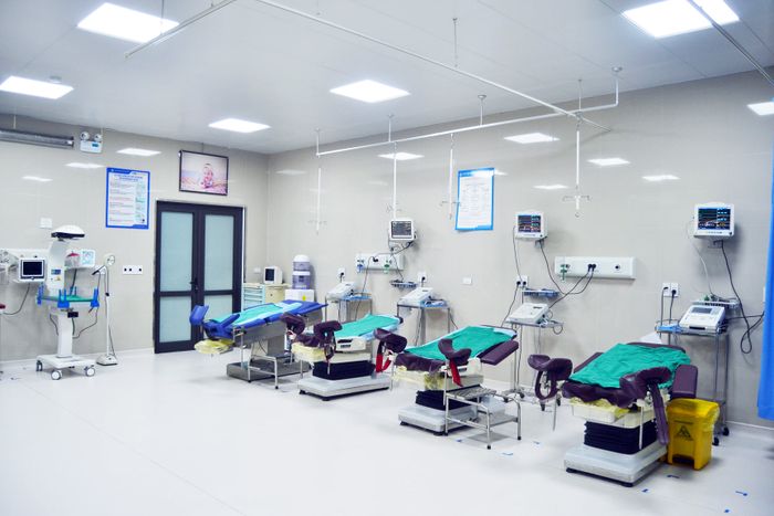 Hệ thống trang thiết bị y tế tiên tiến tại Phòng khám đa khoa Hùng Vương - Sơn Dương