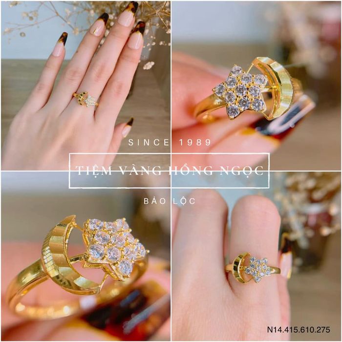 Bộ sưu tập trang sức đặc sắc tại Tiệm vàng Hồng Ngọc