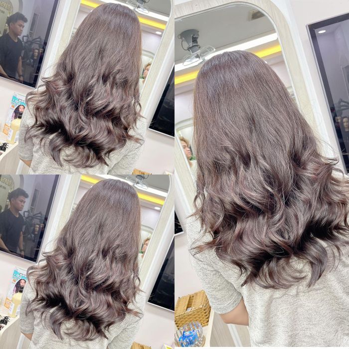 Những kiểu tóc uốn đẹp mắt được tạo bởi đội ngũ stylist tài năng tại Salon Tài Design