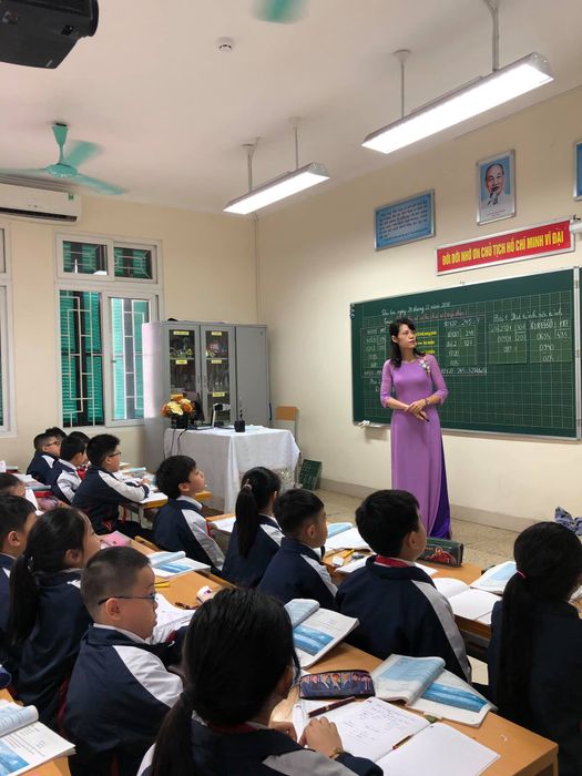 Những khoảnh khắc sinh động tại Trường Tiểu học Trưng Vương