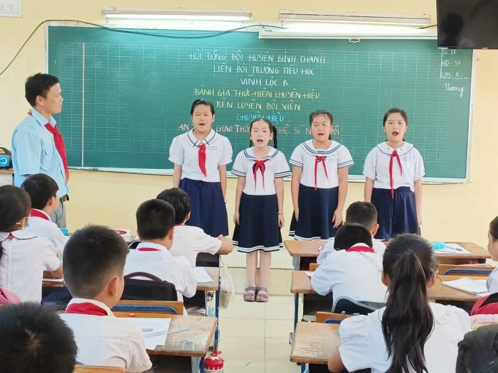 Thư viện hình ảnh đẹp về Trường Tiểu học Vĩnh Lộc B