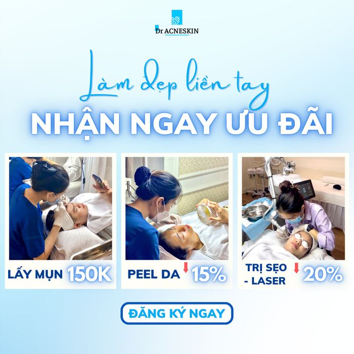 Hệ thống máy móc hiện đại tại Dr.Acneskin