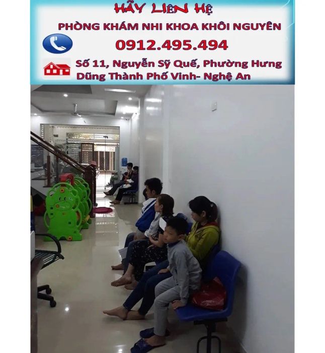 Hình ảnh thực tế Phòng Khám Nhi khoa Khôi Nguyên