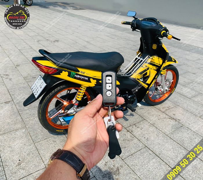 Ảnh 1: Tác phẩm nghệ thuật xe máy được thực hiện bởi Hoàng Trí Racing Shop