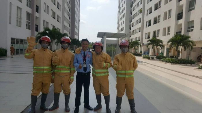 Hình ảnh thực tế hoạt động tuần tra và bảo vệ của đội ngũ Hải Dương