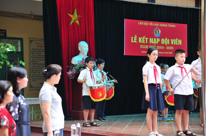 Hoạt động ngoại khóa sôi nổi tại Trường Tiểu học Quang Trung