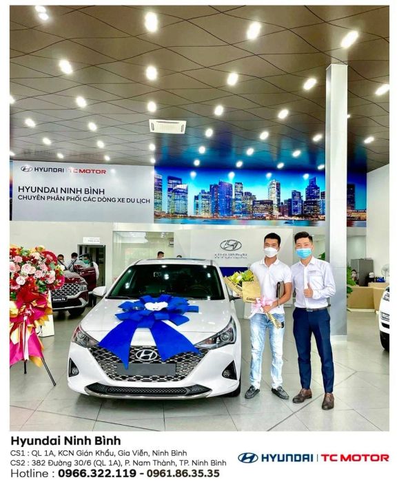 Không gian dịch vụ cao cấp tại Hyundai Ninh Bình
