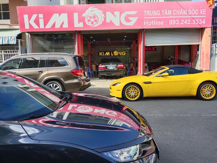 Không gian chăm sóc xe tiêu chuẩn Đức tại KIM LONG CAR CARE