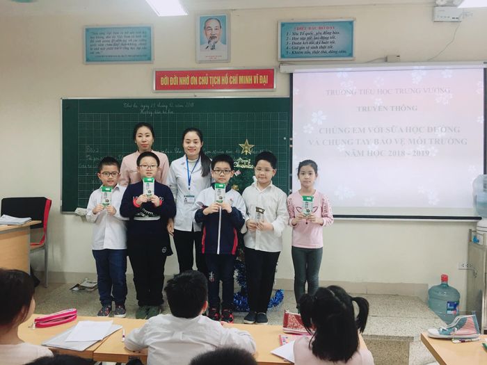 Không gian giáo dục hiện đại tại Trường Tiểu học Trưng Vương