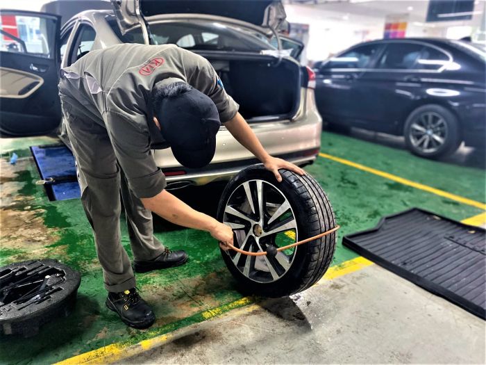 Không gian showroom sang trọng tại KIA NHA TRANG