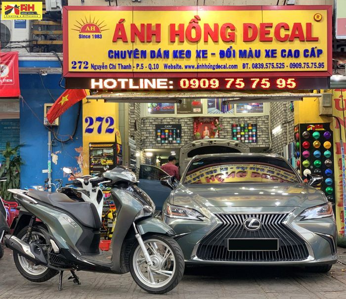 Ảnh 1: Tác phẩm nghệ thuật từ Ánh Hồng Decal - Bảo vệ hoàn hảo, thẩm mỹ vượt trội